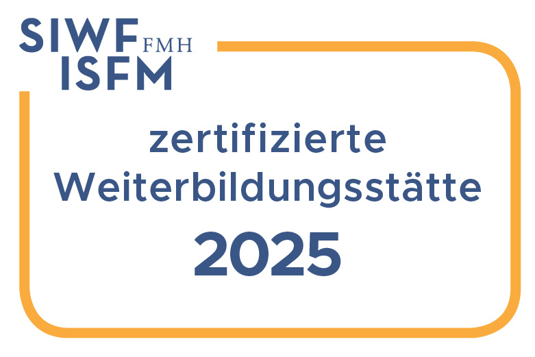 Logo SIWF zertifizierte Weiterbildungsstaette 2025